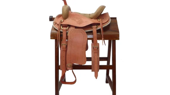 Montura americana con pico color óxido