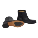 Bota corta con cierre negra - Image 4