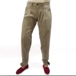 Bombacha de gabardina beige para dama