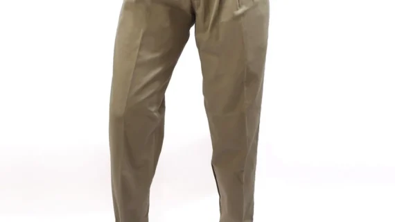 Bombacha de gabardina beige para dama