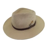 Sombrero australiano algodón ventilado tostado