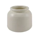 Campana de goma blanca mediana