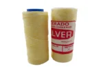 Hilo de nylon encerado color crudo bobina chica marca Pillver