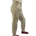 Bombacha de gabardina crudo para dama - Image 2