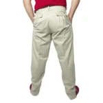 Bombacha de gabardina crudo - Image 3