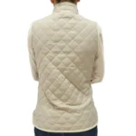 Chaleco de dama matelasse crudo - Image 2