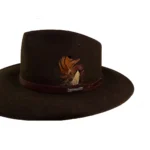 Sombrero australiano flexil marrón - Image 3