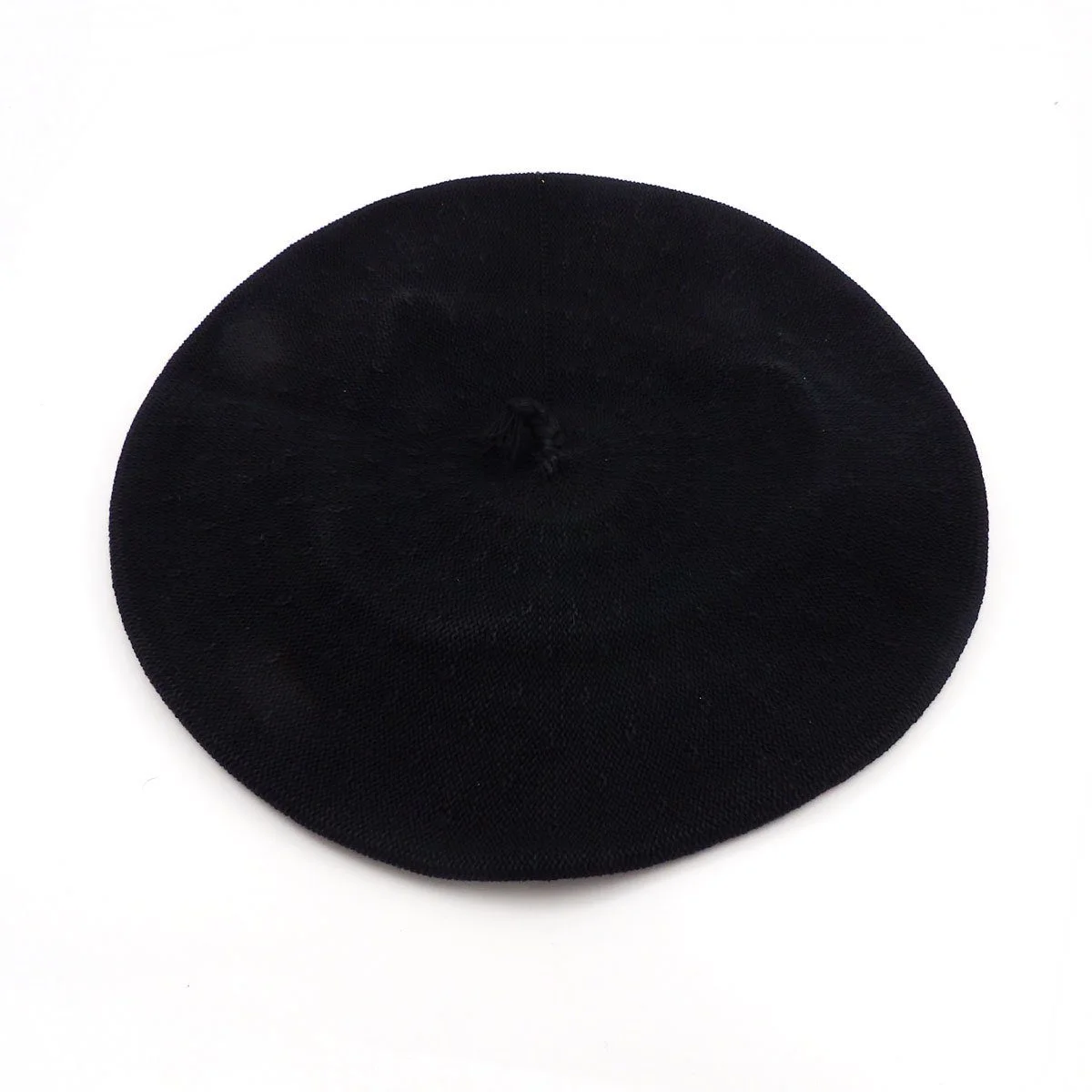 tcrng4084-1772140957.webp Boina de algodón con tafilete negra Tolosa - Image 1