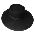 Sombrero plato redondo liverpool ala 10 negro