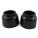 Campana de goma negra mediana - Image 2