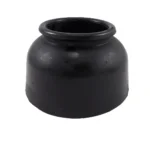 Campana de goma negra grande