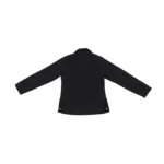 Campera de dama matelasseada de microfibra color negro - Image 6