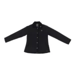 Campera de dama matelasseada de microfibra color negro - Image 4