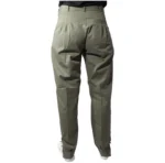 Bombacha de gabardina verde para dama - Image 3