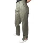 Bombacha de gabardina verde para dama - Image 2