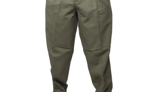 Bombacha de gabardina verde