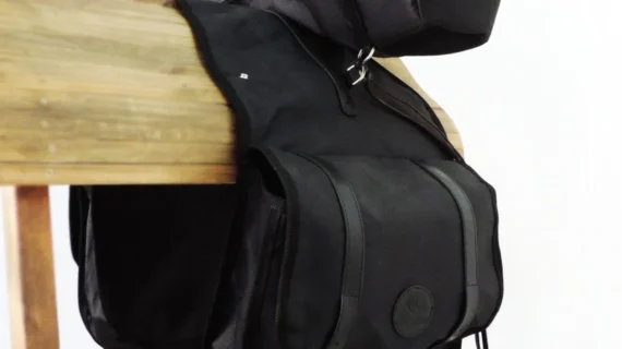 Alforja travesía de cordura con bolso grande