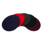 Boina de pura lana con tafilete Tolosa