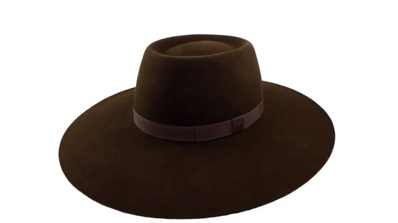 Sombrero pampa liverpool ala 10 marrón