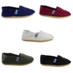 Alpargata reforzada de lona con suela de pvc simil yute