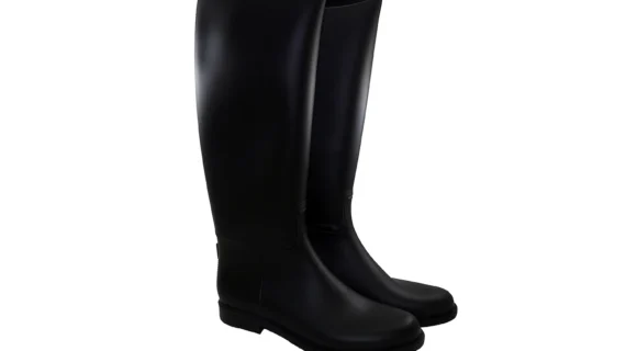 Bota de equitación caña alta