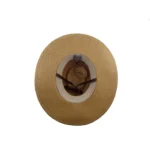 Sombrero pampa fortaleza rafia italiana ala 9 tostado - Image 4
