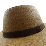 Sombrero pampa fortaleza rafia italiana ala 9 tostado - Image 2