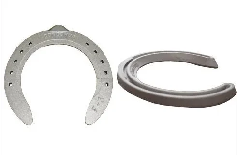 Herradura de aluminio concorde elevada de talón mano 2° o pata 2° y 3° por par