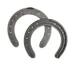 Herradura de hierro filete mano o pata c/clip por par