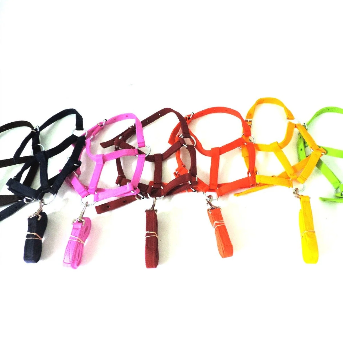 tcr-4160-1-1772142336-1.webp Bozal con cabestro de nylon para recién nacido - Image 1