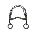 Freno medio puente de hierro pulido para pony