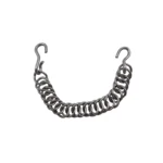 Barbada doble ancha de acero inoxidable