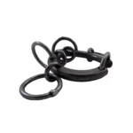 Bocado de hierro para doma 4 argollas - Image 2