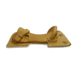 Montura freno de oro número 2 peineta redonda color óxido