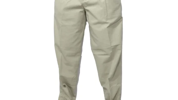 Bombacha de gabardina crudo