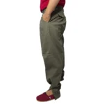 Bombacha de gabardina verde - Image 2