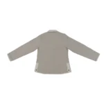 Campera de dama matelasseada de microfibra color crudo - Image 6