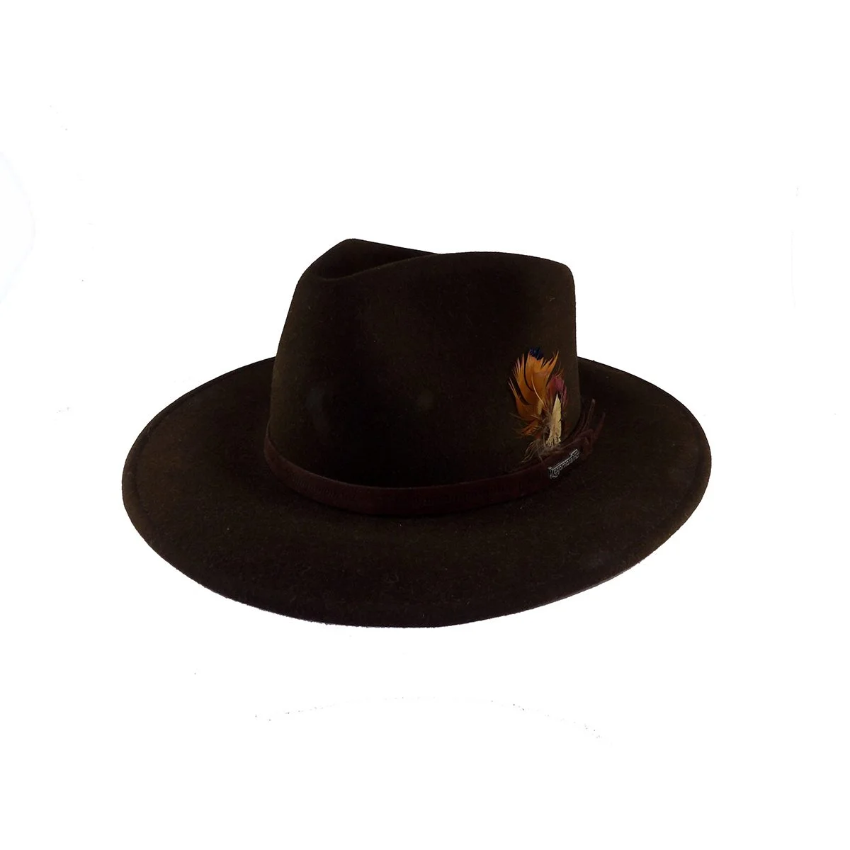 tcrma4510-1772145983.webp Sombrero australiano flexil marrón - Image 1