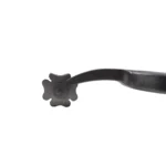 Espuelas de hierro cepillado trébol pihuelo recto - Image 3