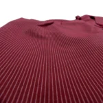 Bombacha de gabardina mil rayas bordo - Image 5
