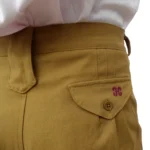 Bombacha de gabardina elastizada camel - Image 6