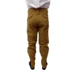 Bombacha de gabardina elastizada camel - Image 4