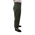 Bombacha de gabardina mil rayas verde - Image 2