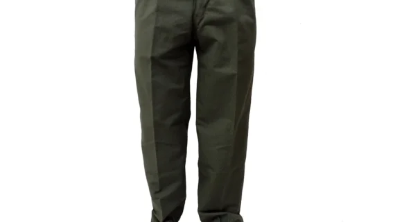 Bombacha de gabardina mil rayas verde