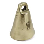 Cencerro de bronce pulido número 7