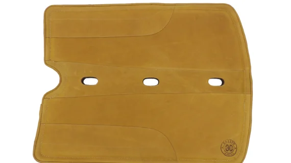 Mandil de gel recto para recado chileno color óxido