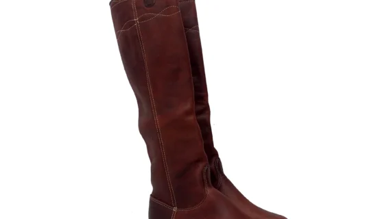 Bota de cuero caña dura modelo jinete