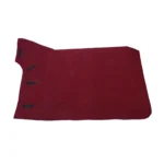 Manta de secado color bordo