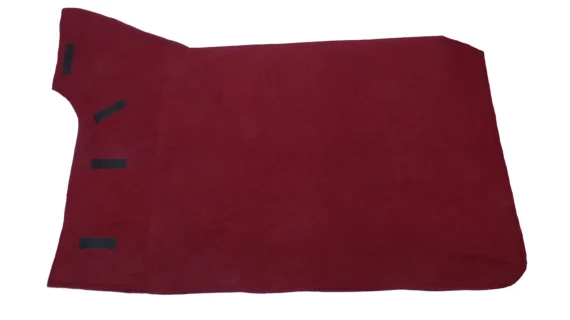 Manta de secado color bordo