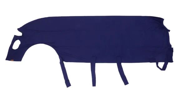Manta ninja color azul marino